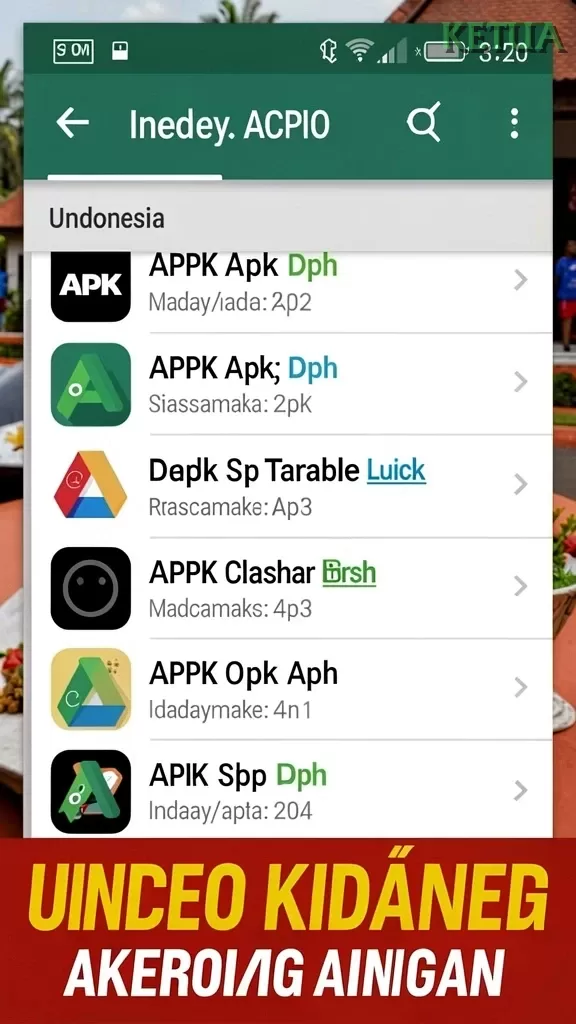 Cuplikan layar IDNSERU — aktivitas